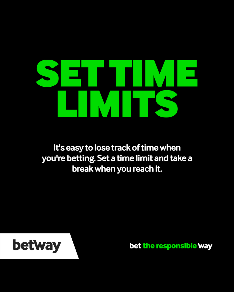 BetwayMalawi's tweet photo. Never chase your losses. Always bet the responsible way. https://t.co/9GHlLAPPyB