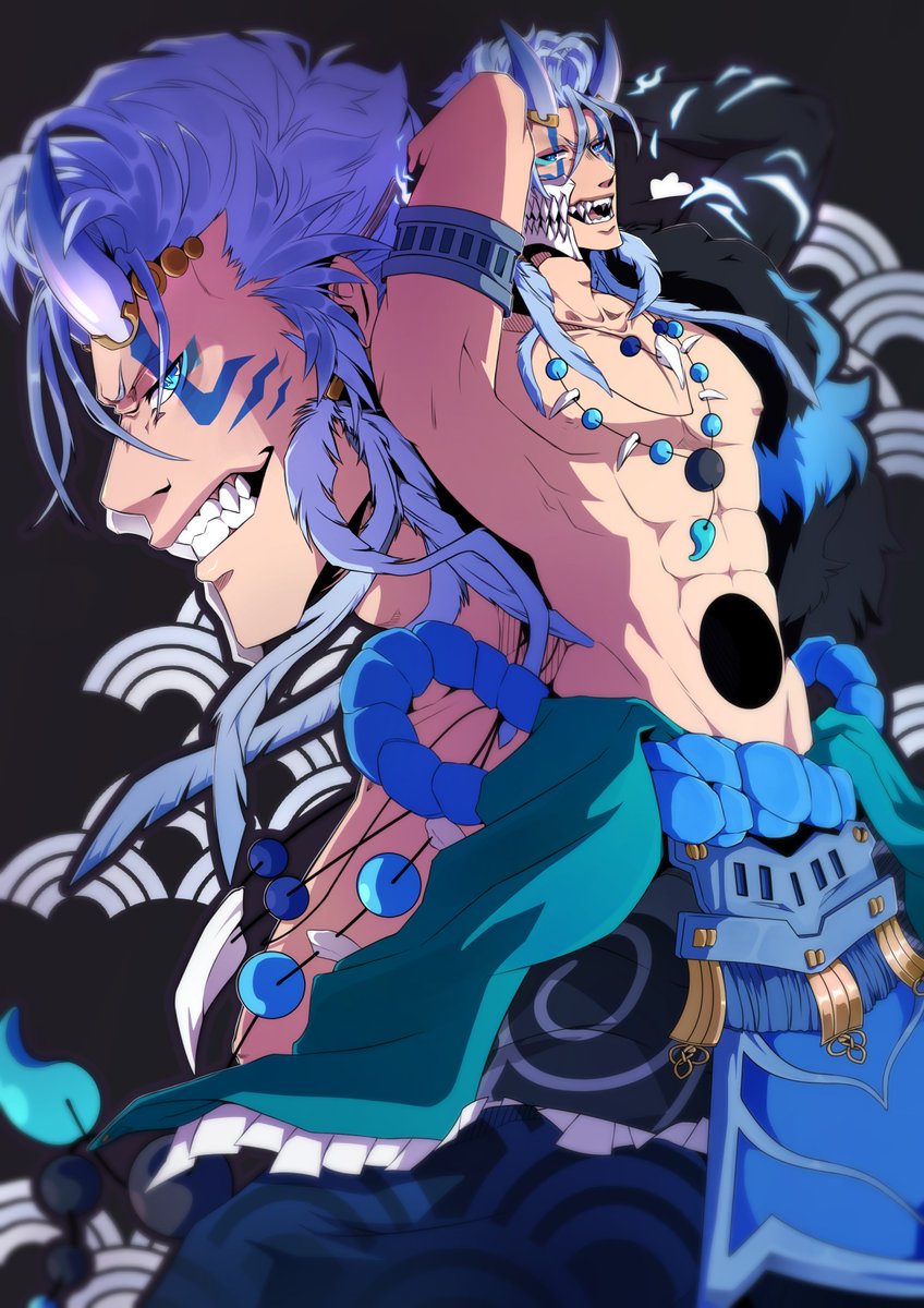 Flyremoon's tweet photo. I'm the king 👿

#Grimmjow #BLEACH #BleachBraveSouls #bleachfanart https://t.co/K0ltsmEibx