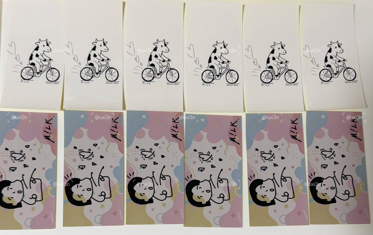 uxi3n's tweet photo. M!LK LOVE ENG!NE milk Love Engine
1st Mini Album トレカ 交換

譲：1枚目、2枚目
求：3枚目
※各1点ずつ求めております。異種交換も可能です◎

郵送または都内お手渡しでの交換可能です。

お気軽にお声掛けいただけますと嬉しいです🎀よろしくお願いいたします。 https://t.co/PJ3tNdKNvD