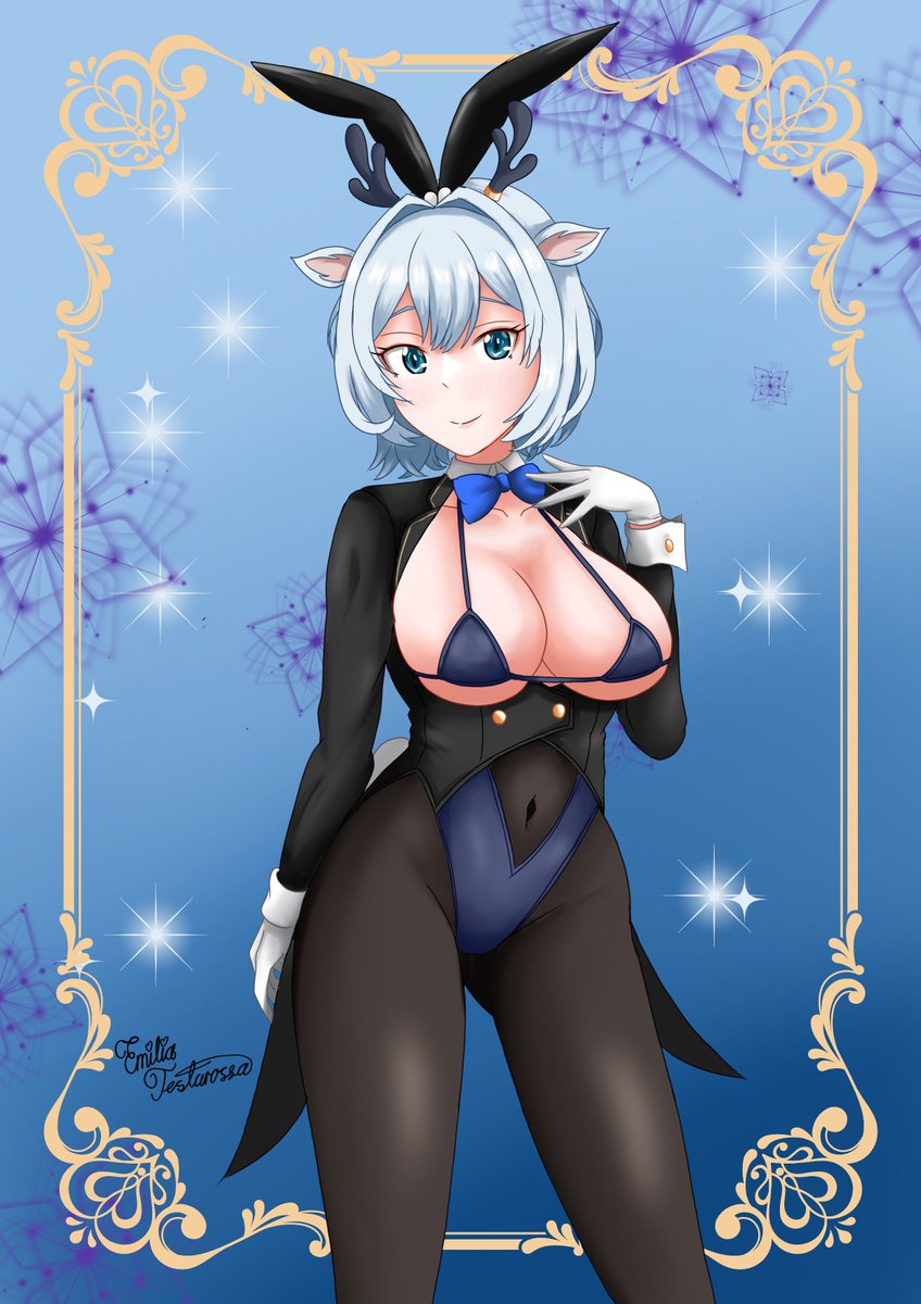 emilia_senpai's tweet photo. Very Seiso Bunnysuit for Seiso Deer
Thank you for the commission request @ThorThunderham
#IoriSSART https://t.co/cR31fmOwvT