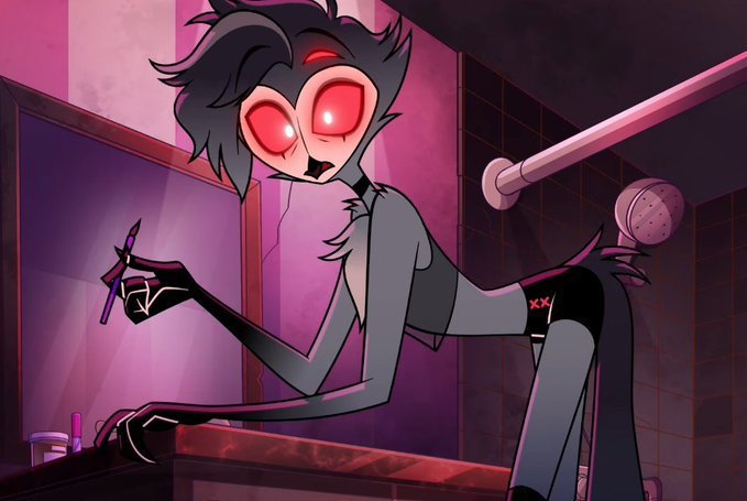 blitzshorsbich's tweet photo. okay I CAN'T IGNORE IT STOLAS IS FUCKING HOT YES AND BLITZ OBVIOUSLY WANTS HIM hut.... I think this is the same scene and I wanna die https://t.co/J0Rixf2efR