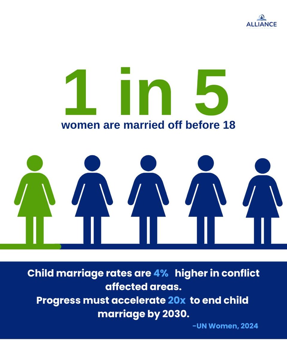 Alliance4educ's tweet photo. Before she became a statistic, she was somebody’s daughter,Somebody’s friend.
Somebody with a future she had not yet imagined.
And yet, for millions of girls and women, the story is being written for them before they ever get the chance to hold the pen. https://t.co/fwEDawLFKl