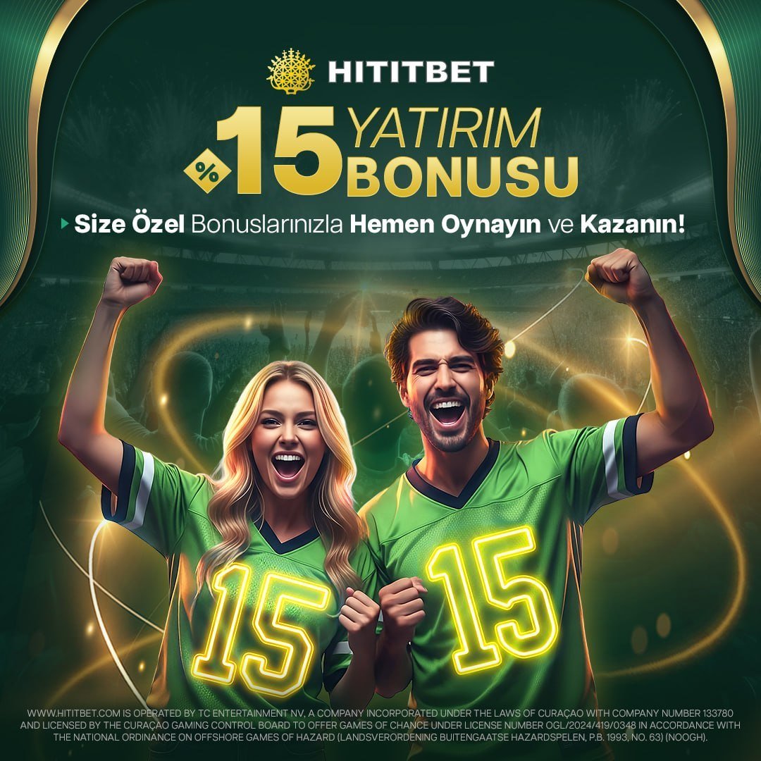 hititbetsocialx's tweet photo. ⚽️🔥 Hititbet'te %15 Spor Yatırım Bonusu ⚽️🔥
🎯💸 Size Özel Bonuslarınızla Hemen Oynayın ve Kazanın! 🎯💸

⚡️ Maç heyecanını katlayın, favori takımlarınızı desteklerken Hititbet'te eğlenceyi doruklarda yaşayın!
🏆 Her anı daha keyifli hale getirin!

https://t.co/BrerahoW26 https://t.co/HgdsLrPWXO