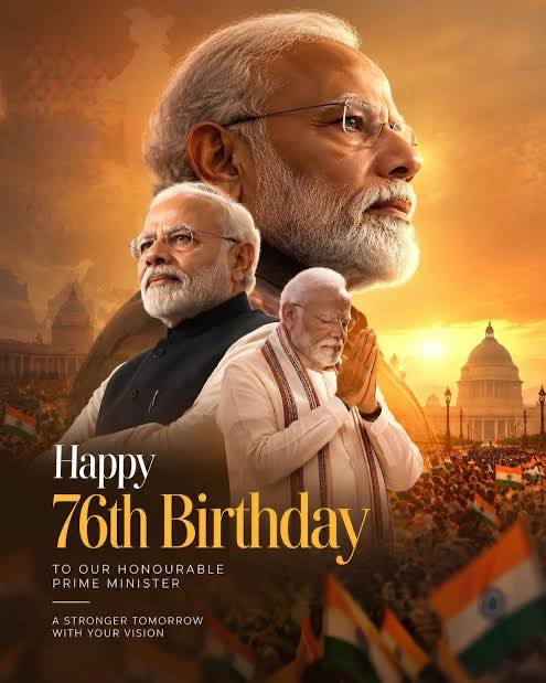 ChauhanMasharu's tweet photo. Happy birthday To our Honorable Prime Minister https://t.co/rhxJ2veiMY