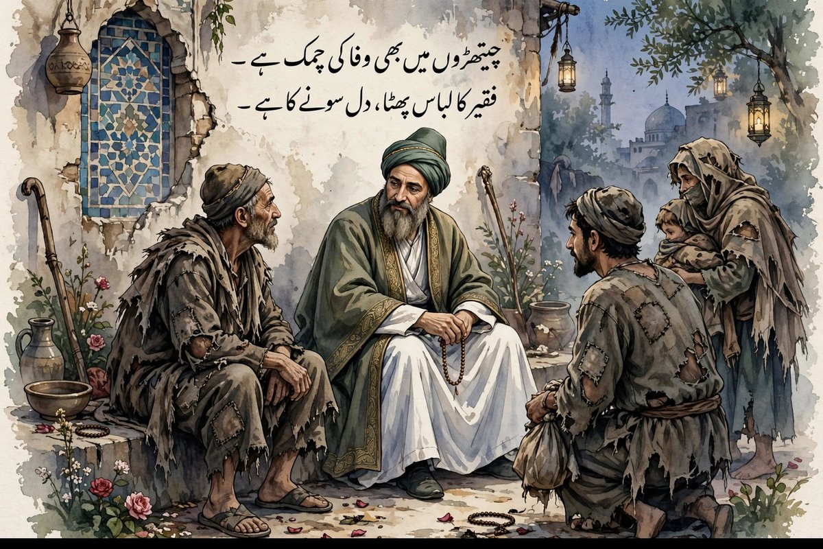 MZSiddiqui786's tweet photo. تیرے خوش پوش فقیروں سے وہ ملتے تو سہی

جو یہ کہتے ہیں وفا پیرہن چاک میں ہے

#رازٍ_محبت https://t.co/7v0XRMeSSB