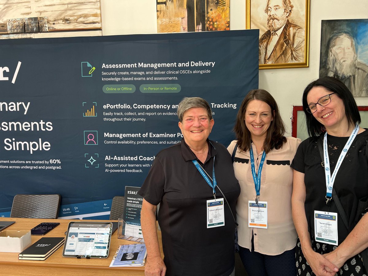 HPAConsultancy's tweet photo. A great session at VetEd Europe 2026 in Bucharest!
Great to see these assessment principles being explored in the context of veterinary education!
#HPAC #VetEd #HPE https://t.co/Z1Rx1HI3j0