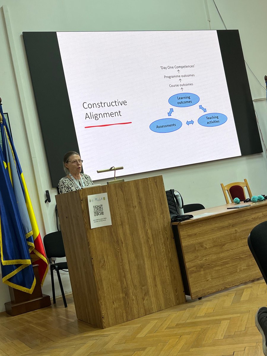 HPAConsultancy's tweet photo. A great session at VetEd Europe 2026 in Bucharest!
Great to see these assessment principles being explored in the context of veterinary education!
#HPAC #VetEd #HPE https://t.co/Z1Rx1HI3j0