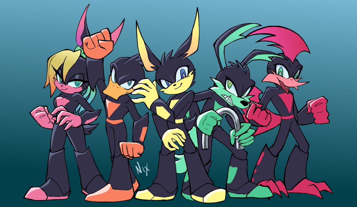 moonn1x_'s tweet photo. sonic loonatics https://t.co/Yk3G3rW3Bb