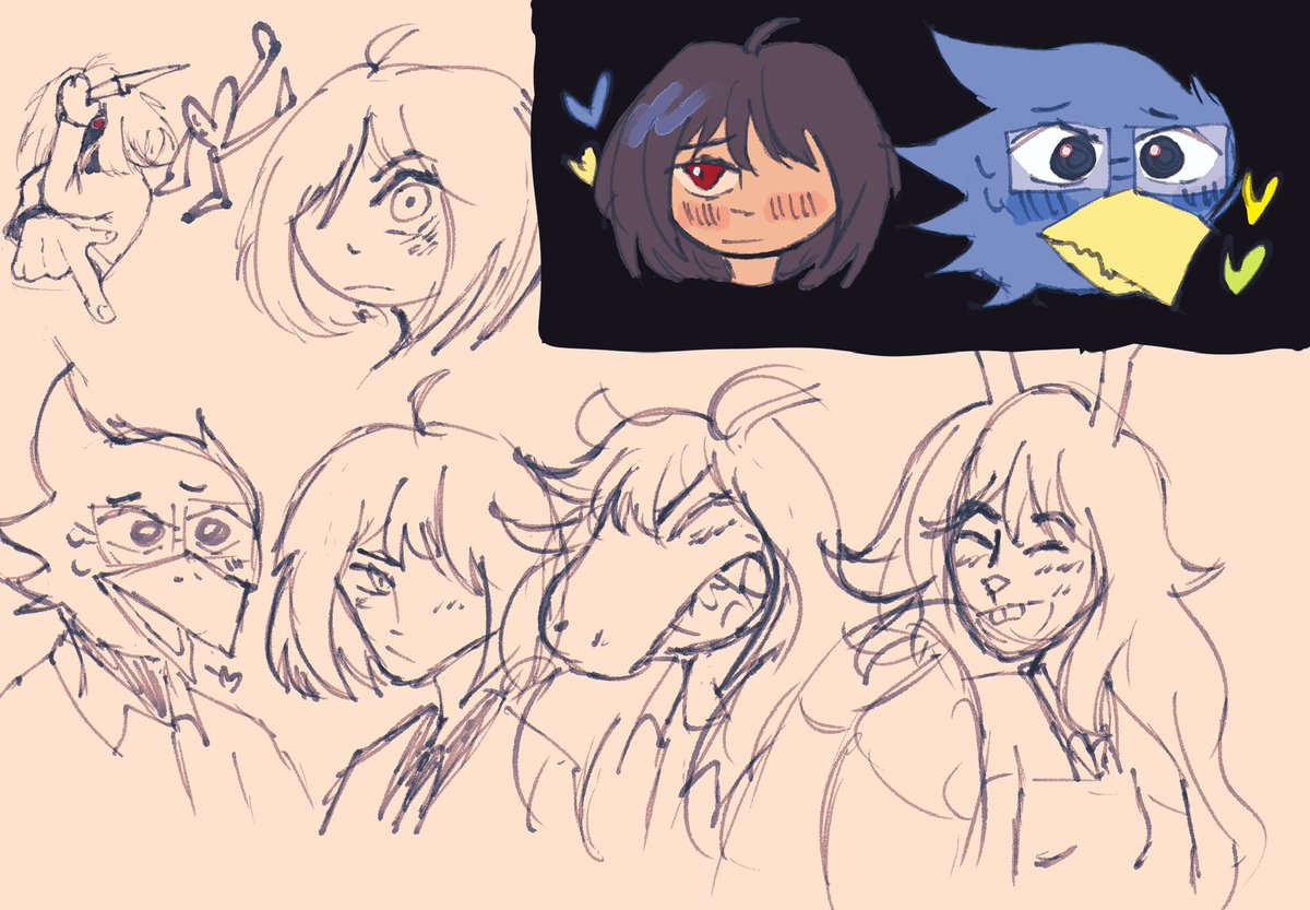 88squidprince's tweet photo. Return to form with #kerdly doodles HAHA https://t.co/kfMTxL0AsE