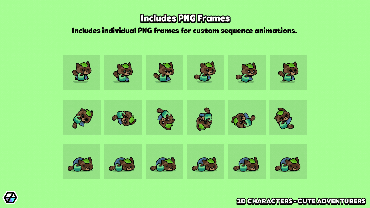 LayerLabGames's tweet photo. 🎁 FREE ASSET!
 2D Characters: Cute Adventurers

https://t.co/SrxdVDvpl6

#GameAssets #UnityAssets #IndieDev #FreeAssets https://t.co/RfqbPXrFje