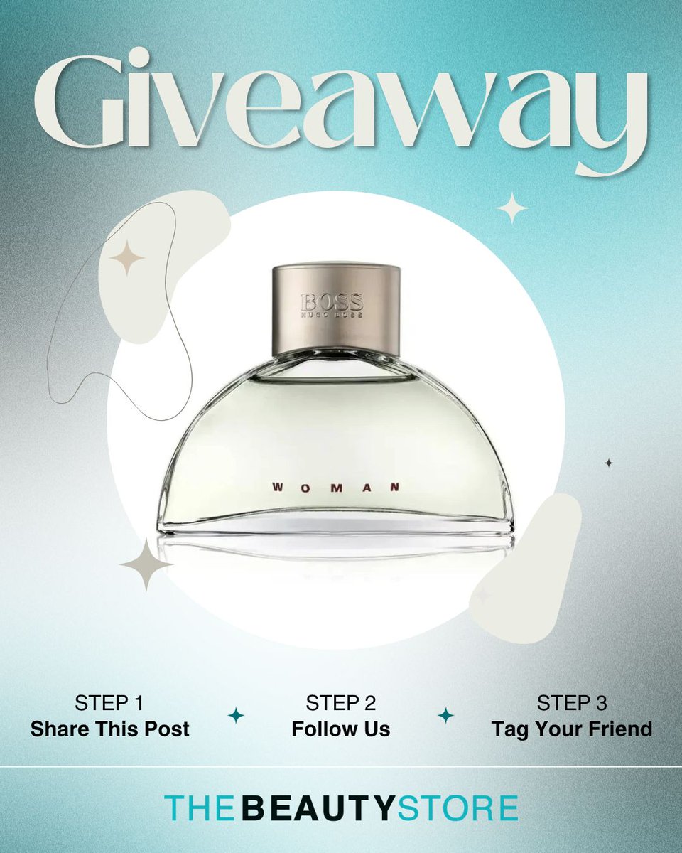 thebeautystore's tweet photo. ✨ Celebrate your strength, confidence and femininity with a timeless classic.

We want to reward your loyalty by giving away the iconic BOSS Woman Eau de Parfum by Hugo Boss. A luminous, vibrant and sophisticated fragrance, designed for the modern woman who strides confidently and knows what she wants.

To enter the prize draw and win this olfactory gem, simply complete these 3 easy steps:

1️⃣ Share this post.
2️⃣ Follow our The Beauty Store account.
3️⃣ Tag a friend in the comments.

💡 Extra tip: The more separate comments you leave tagging different friends, the more chances you’ll have of winning!

🗓️ You can enter until 29 September. We’ll announce the lucky winner shortly afterwards.

Good luck to everyone! 

#Giveaway #BeautyGiveaway #PerfumeGiveaway #WomenFragrances