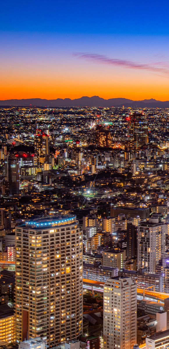 haskap1017's tweet photo. 東京タワーから見る夕暮れの東京が綺麗でした https://t.co/a5BsN4Ae6W