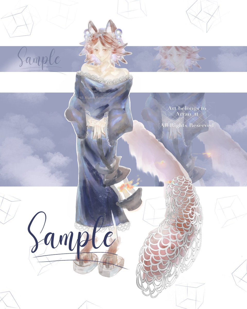 Arran_tt_art's tweet photo. ART GIVEAWAY! ✨️✨️

Drop your OC and I'll do a free commission! 🌸

Write pose and details in your comment!

I'll choose one winner, good luck!🧧

#artmoots #artraffle #commission #artgiveaway #artcommunity https://t.co/oGrGpGGjdw