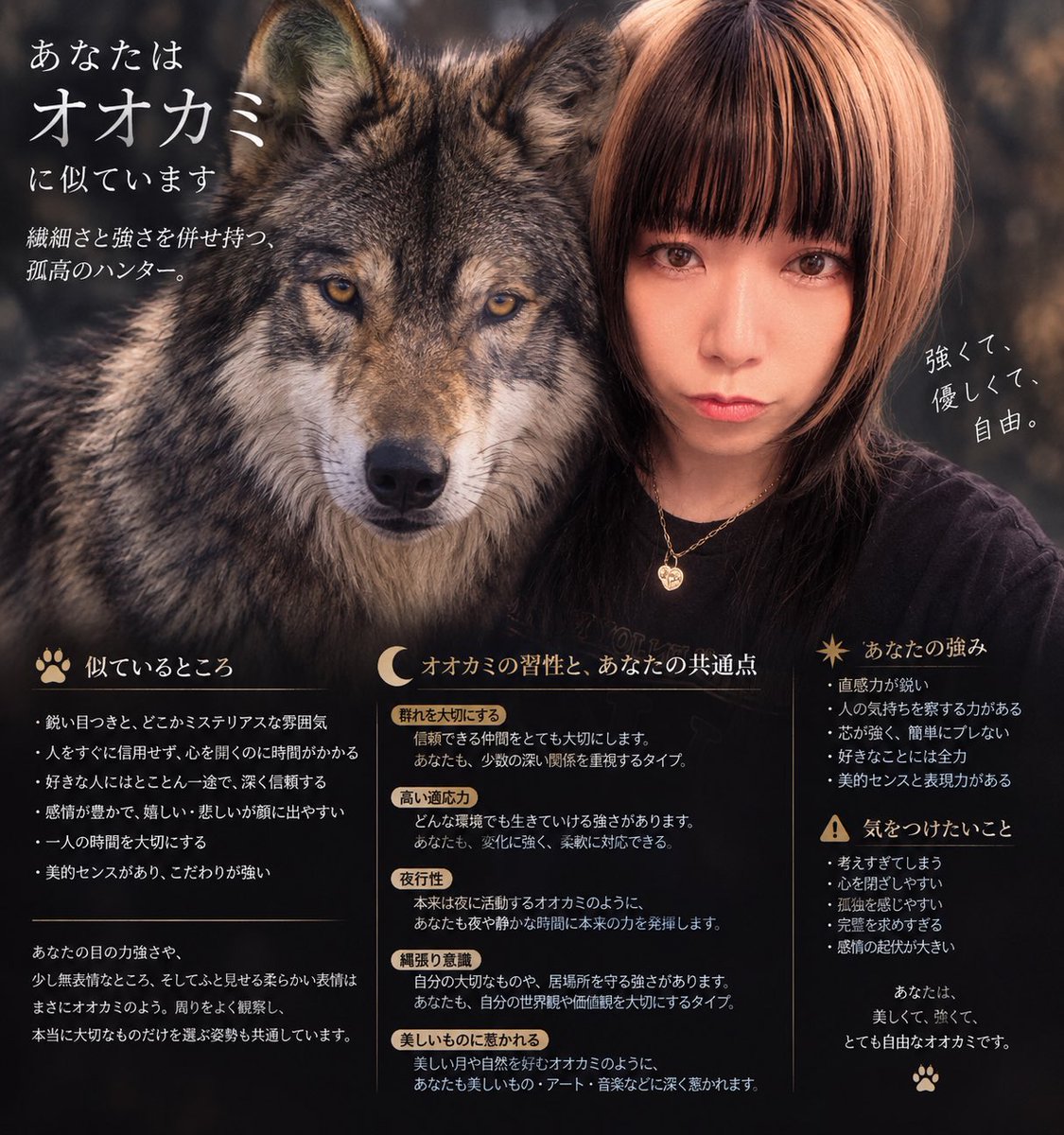 Miotaso0524's tweet photo. 顔は変わり過ぎだけど内容は否めない🐺
チャッピー怖！ https://t.co/HuICpvNp6t