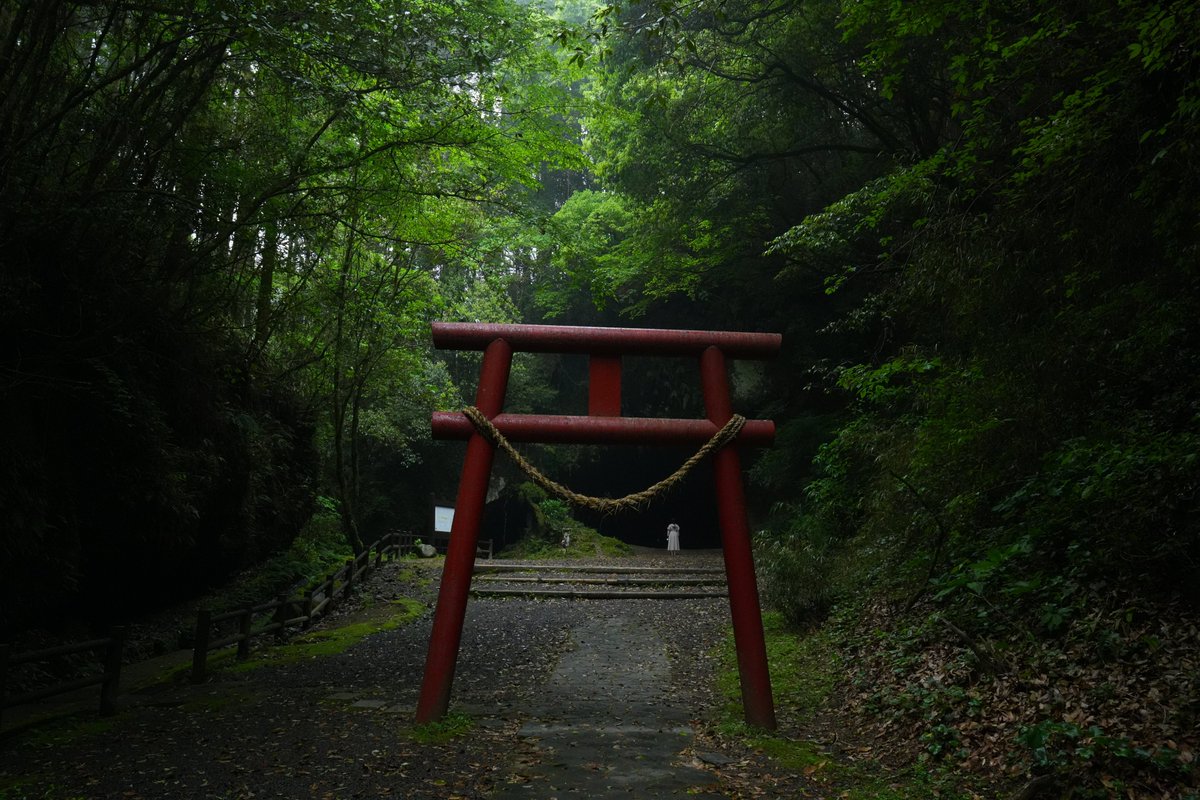 Lumina_h's tweet photo. 【鹿児島＆宮崎県の旅といろいろ登山 三日目 その1】(2026/5)

一日雨らしく、この日は雨でも楽しめる場所に予定を変更～。

【関之尾滝】
工事中で吊り橋まで行けなかったけれど良い滝！

【溝ノ口洞穴】
入口正前に鳥居がある神秘的な雰囲気の洞穴。
無料の貸し懐中電灯があり軽い探索も楽しめる～。 https://t.co/wU8uTBlFIH