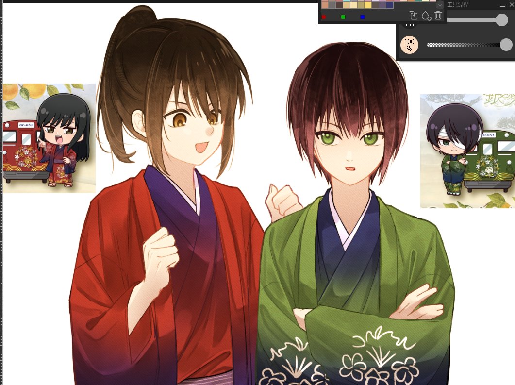yukiru2764's tweet photo. 仔高桂に着せてみた https://t.co/Jh8JPzx03j