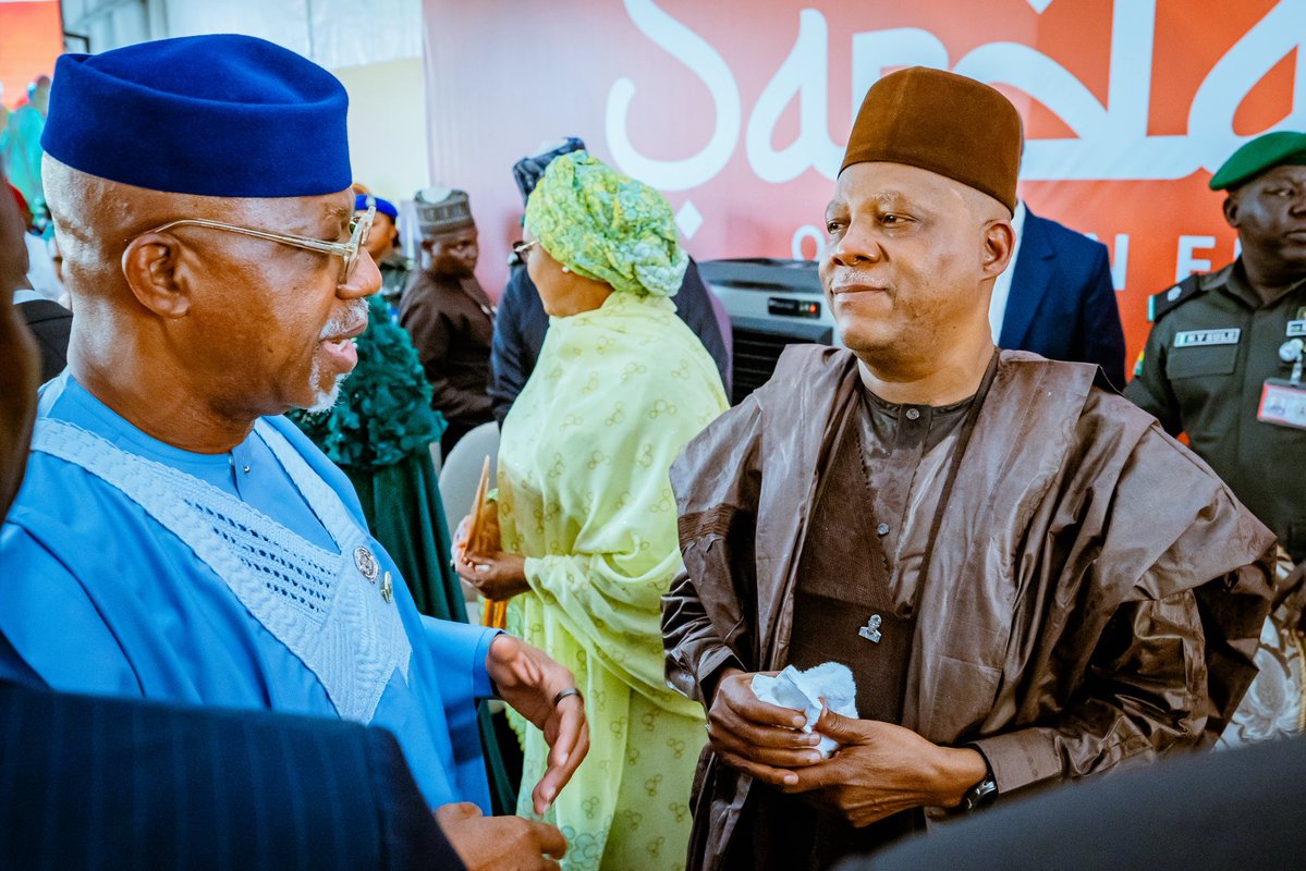 DapoAbiodunCON's tweet photo. Yesterday, we joined the Vice President of the Federal Republic of Nigeria, His Excellency Senator Kashim Shettima, GCON, and other distinguished guests in Ilorin to witness the turbaning of our dear brother and colleague, the Executive Governor of Kwara State, His Excellency Mallam AbdulRahman AbdulRazaq, CON, as the Sardauna of Ilorin.

We warmly congratulate him on this well-deserved honour, which reflects his exemplary leadership, selfless service and commitment to the development of Kwara State and the Ilorin Emirate.

We pray that Almighty Allah grants him continued wisdom, strength and good health as he undertakes the responsibilities of this revered title.