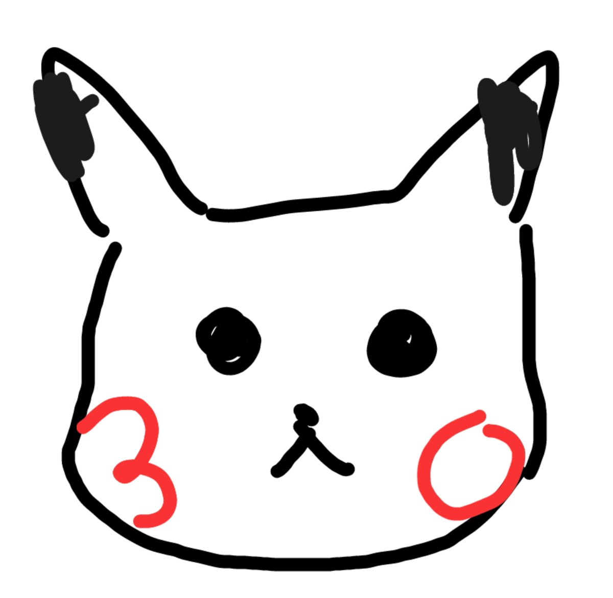 1029_shin's tweet photo. ポケスリで一瞬出てきたこのピカチュウはもう見れないのだろうか…(今は30th カビゴン) https://t.co/TSNkEeHrmb