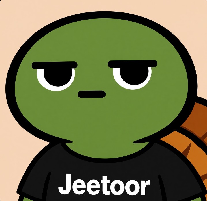 Jeetooor's tweet photo. @TheMisterTurtle 
Kinda fits 😁 https://t.co/cBgm4PxLVX