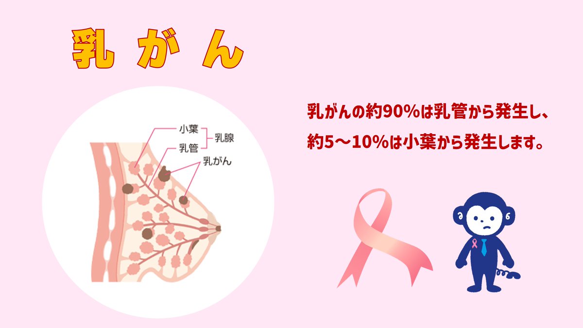 hoken_consaru's tweet photo. #乳がん は、日本人女性がかかることの多いがんのひとつなんだ。

年齢を重ねるほど気になる病気だけど、若い世代でもかかる可能性があるよ😣

自分のためにも、大切な人のためにも、この機会に乳がんについて知っておこうね😌

10月は #ピンクリボン月間 🎀 https://t.co/6BWhXFyX2O