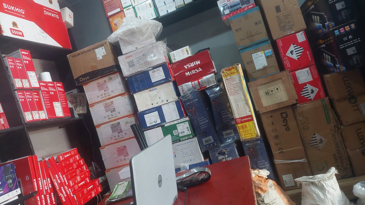 sniperlee46's tweet photo. Solar panels, inverters, cctv. Cameras and Batteries 
We have everything available at our store,
Please do send a DM to order whatever you want ✅️ https://t.co/mtrcYJVMzr