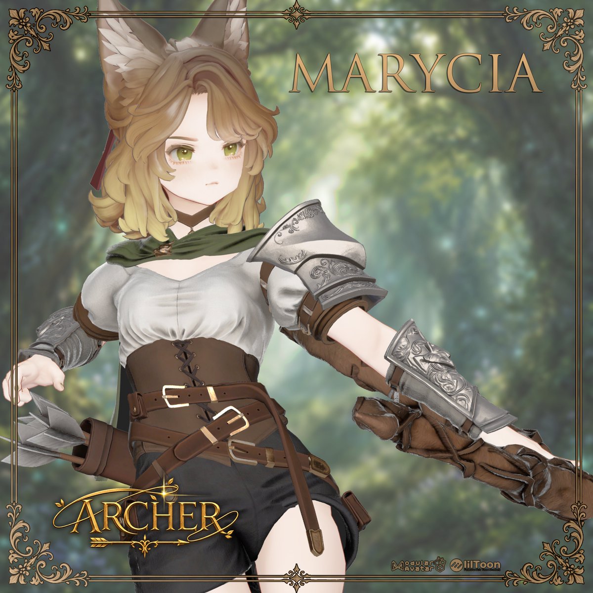 gimjaeg35786175's tweet photo. 🎁 RT + Follow Event!

The 'Archer' outfit set is now compatible with 'Marycia'! 

To celebrate, we are running a 30% discount on 'Archer' Marycia alongside a giveaway.

📷 1 winner (RT + Follow) will receive the 'Marycia' set ! 
🔥 +1 additional winner for every 100 RTs! 

~ 09/21 24:00 JST 

https://t.co/MY2FtdRSw4

#booth_pm #VRChat #Marycia3D