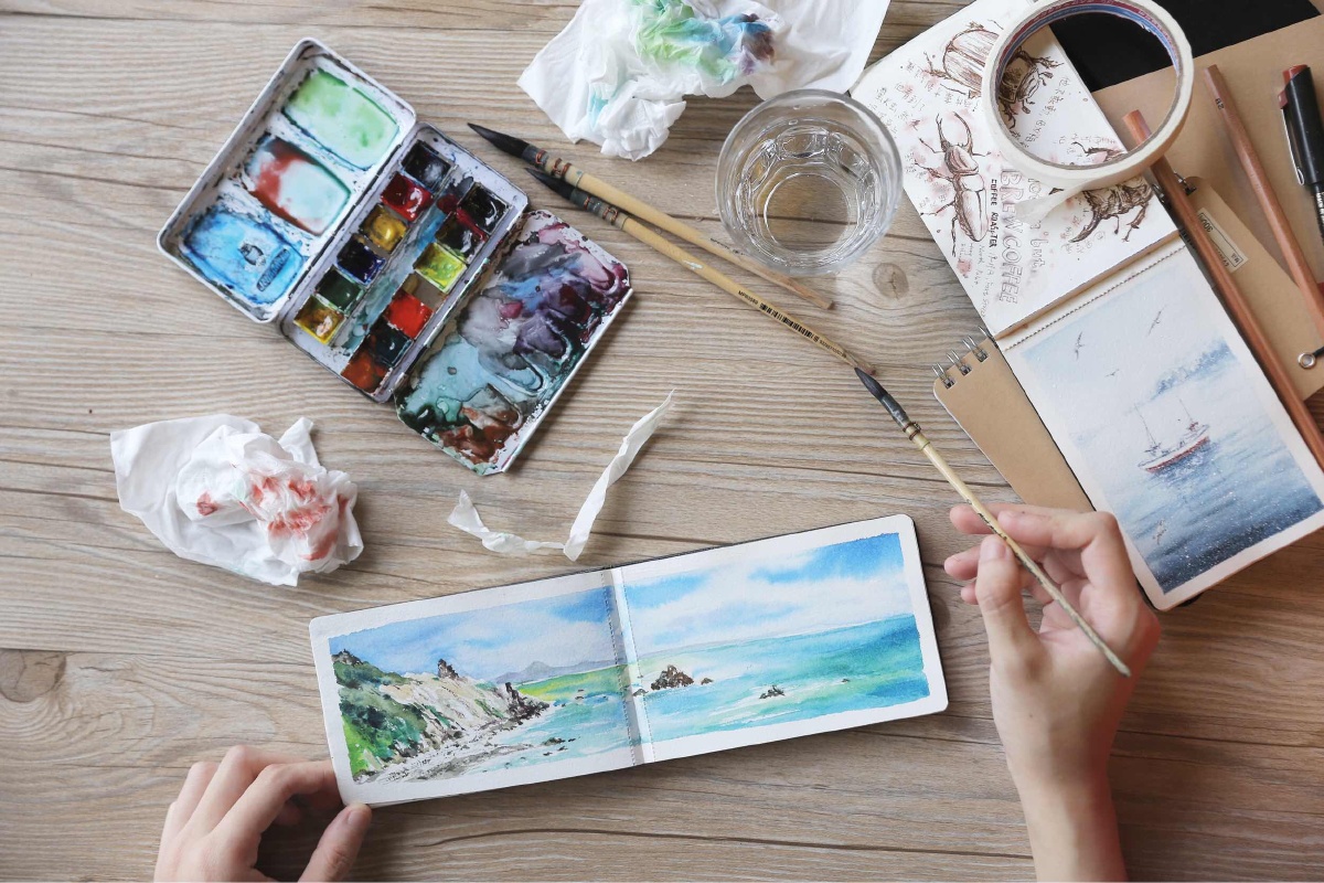 kikiw706402's tweet photo. New hobby alert! Try 10 mins of watercolor doodling daily – it’s super relaxing, no fancy skills needed. Start creating small joy today!， https://t.co/9bxXUPBbcV