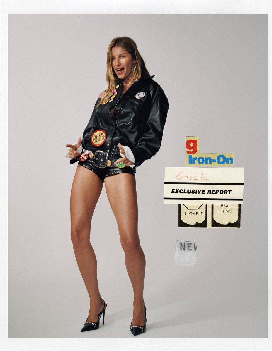 JamesFoxyy's tweet photo. Gisele Bündchen
i-D Magazine Fall 2026 https://t.co/VFcgqIuson