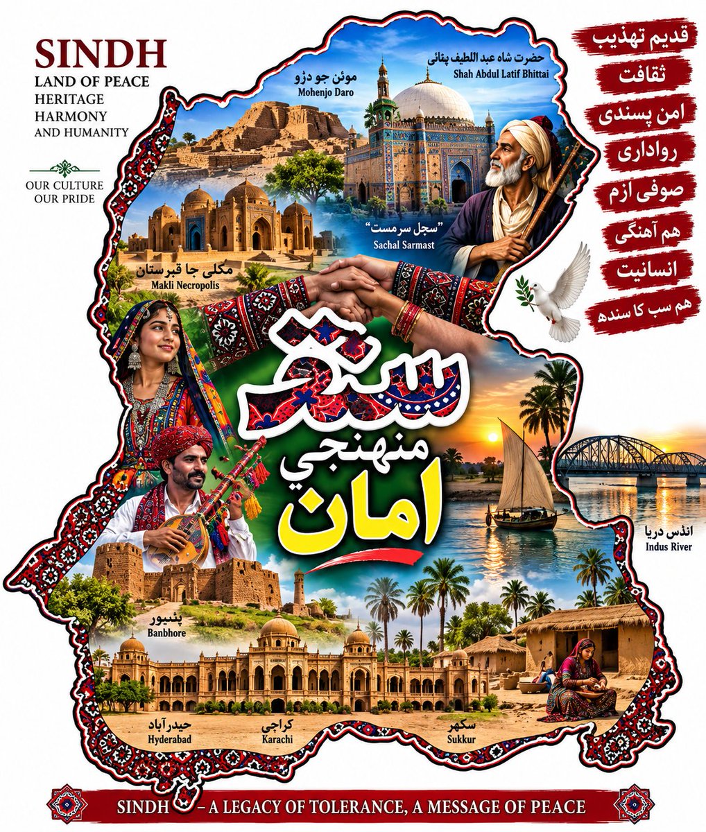 apca_news's tweet photo. سندھ دھرتی امن کی دھرتی یے
https://t.co/cAgpw5KLeD https://t.co/ROEemJjY7Z