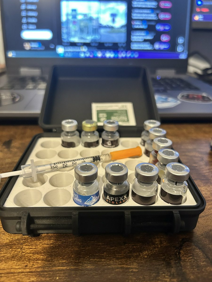 primelpeptides's tweet photo. What peps you like to take at night? 😴🌛

Nightly must haves: KPV and 
Ghk-Cu 🔵

Some nights I’ll do BPC-157 and TB-500

Research and educational purposes only. 🔬🧪 https://t.co/pXw8Mbthde