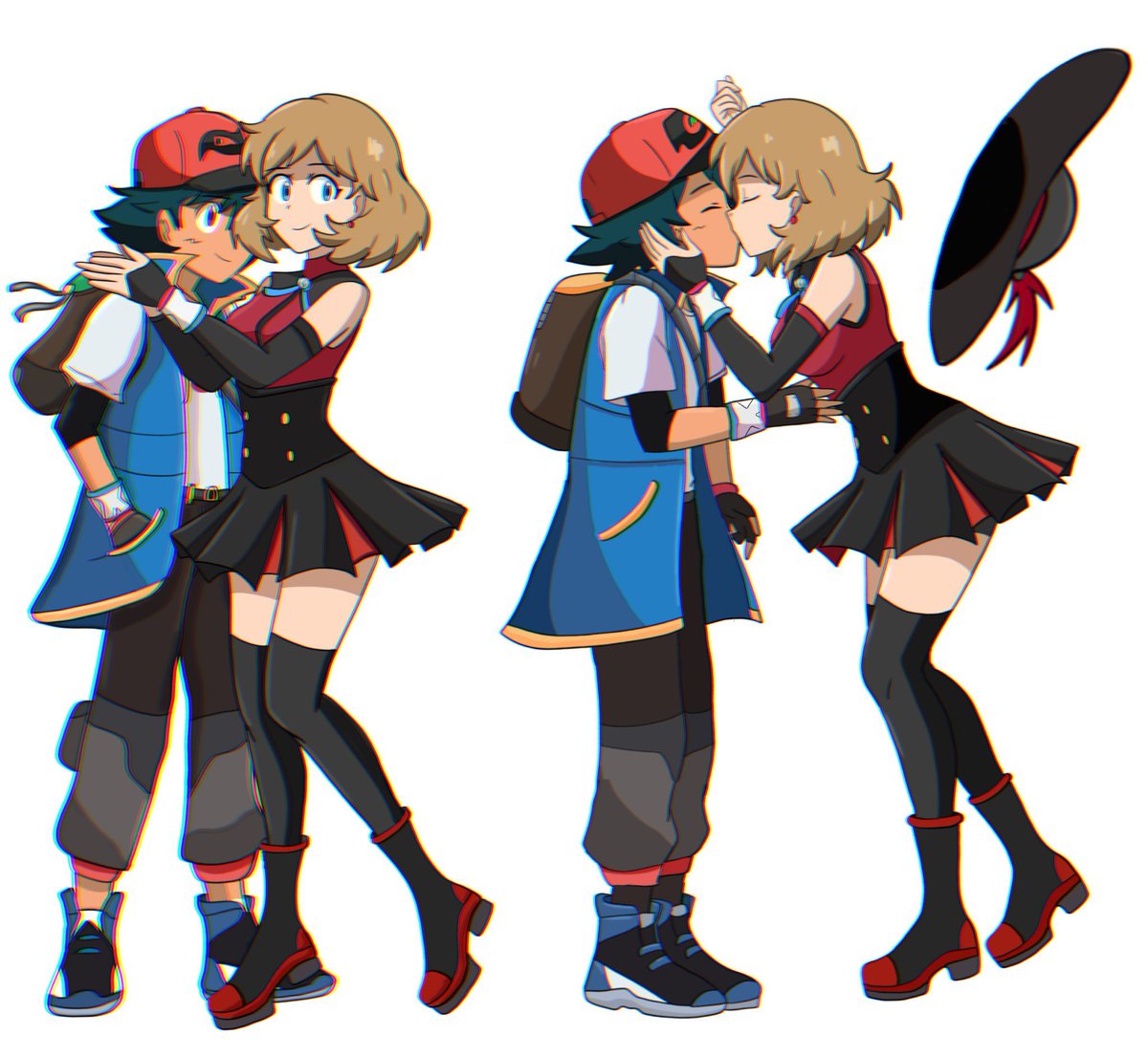 AmourDailyCute's tweet photo. Ash and Serena, Hug and Kiss 

Art by @Rotoscare 

#pokemon #pokemomanime #anipoke #ash #ashketchum #satoshi #serena #amourshipping #satosere 

Could you participate in this Pokémon Anime Major Characters Poll/survey please?

https://t.co/VxDR2WZd5P https://t.co/kY2w2neyaV