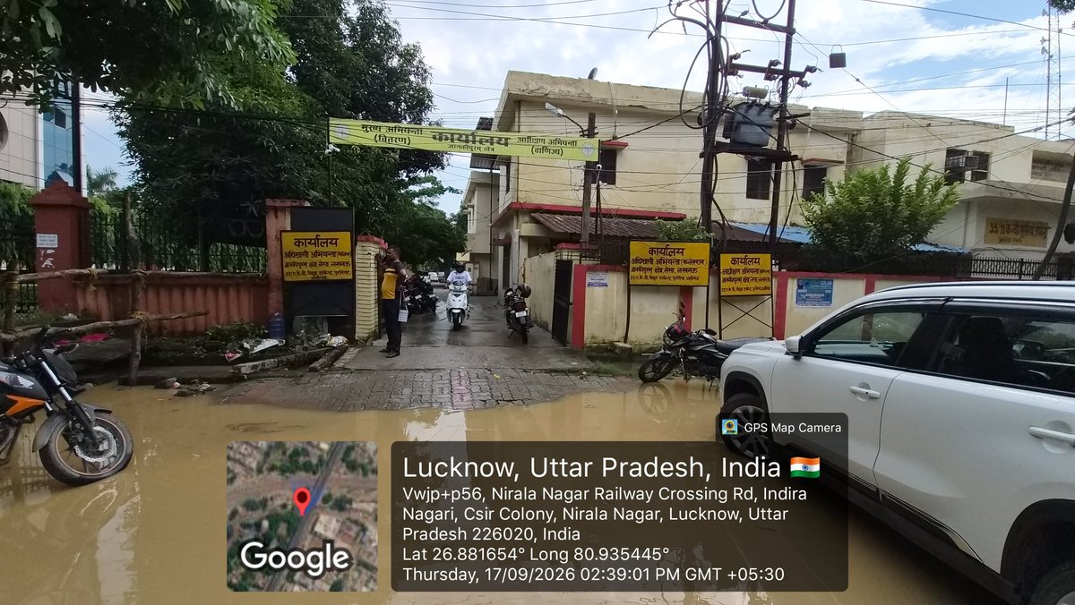 Lko_VivekSharma's tweet photo. कैसे पहुंचे..बिजली घर,पुरनिया (अलीगंज)। @LMC_Lucknow https://t.co/vJG40GzOoi