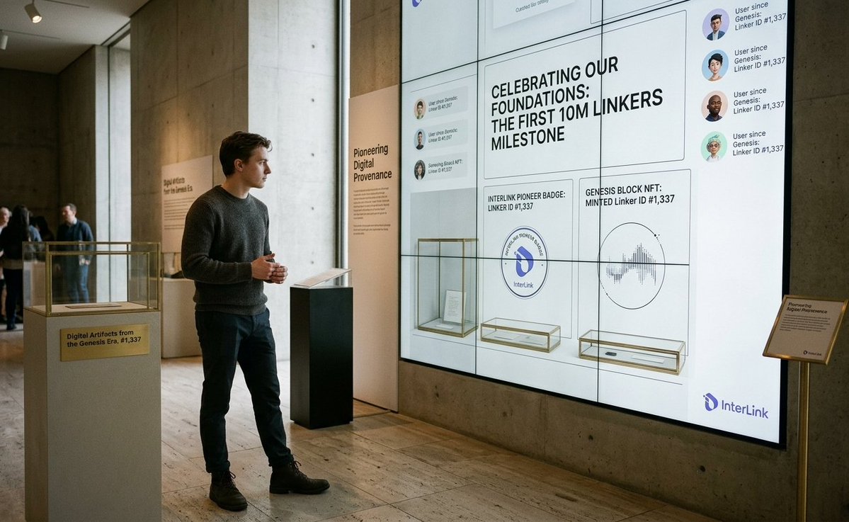 unique_ammsco's tweet photo. There’s a difference between being early and simply being present.

The First 10M Linkers represent a specific chapter of InterLink’s history - and the new rewards turn that chapter into something recognizable.

Not just participation.
Provenance.

#InterLink #ITLG #ITL https://t.co/YrmJGSkXDn