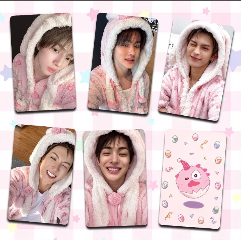 luvjiethings's tweet photo. PHOTOCARD UNOFF PIYAMA BABY PINK

Rp 15.000/set (5pcs)

✅ Bersih ch
✅️ GO
✈️ EMS
📌 RILLIS 13 OKT
⚠️ CLOSE 30 SEPT
tg. wts want to sell doll cortis martin james seonghyeon juhoon keonho baby pink baby blu baby yellow baby white greengreen redred tnt acai poyoyoi cortis ball https://t.co/try5ZCyxIS