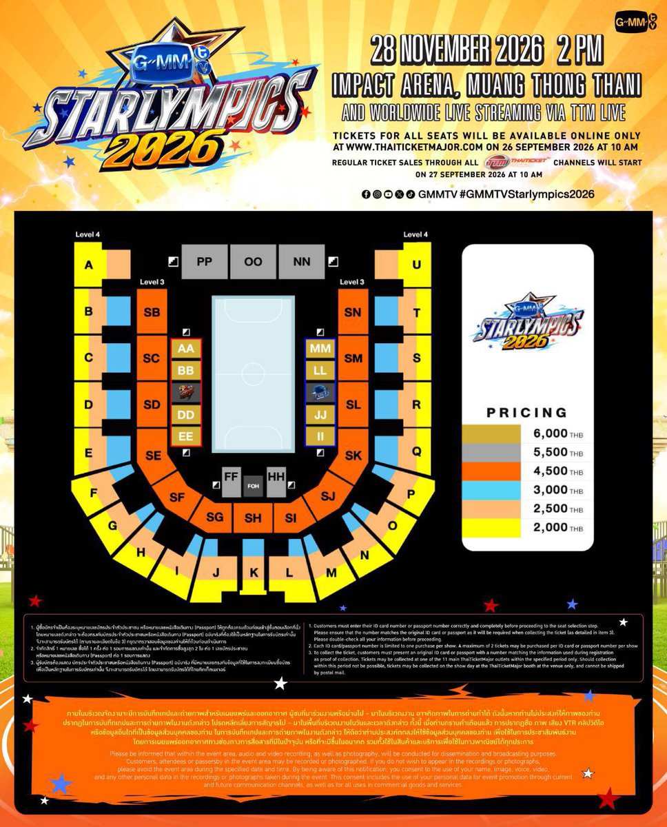 JKFanacciivd's tweet photo. @AlmondProgresBR รับกดบัตร สามารถ ระบุแถวกับโซนได้ 
โซนดอยค่ากดใบละ 100 
โซนชั้น1 สนาม 150 บาทต่อใบ 
ว่าง 3 คิว
#GMMTVStarlympics2026 https://t.co/MnIvWvtvov