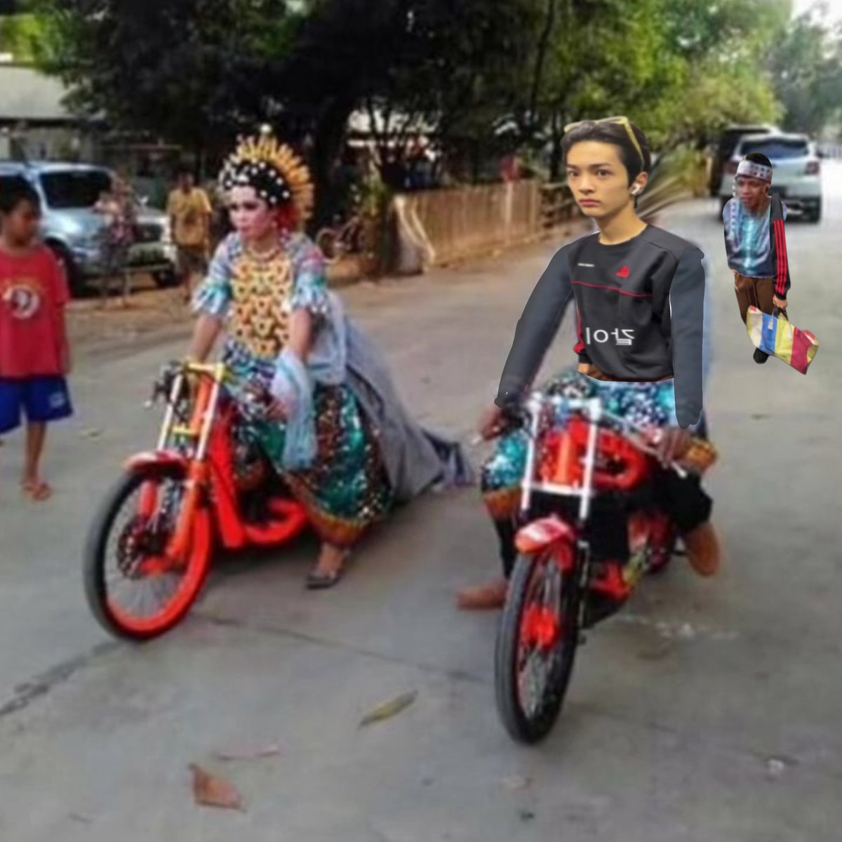 chersenchao's tweet photo. MOTOR MAS NYA JGN DIAMBIL ADEKKK😭😭😭😭😭😭💔 https://t.co/E6pDGw8Swf