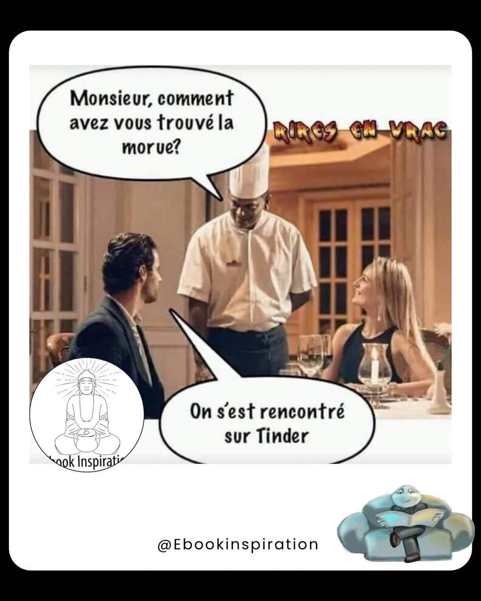 BerbessouLoic's tweet photo. BD humoristique 😂😂😂😂😂😂

Monsieur, comment avez vous trouvé la
morue ? https://t.co/bj8p1W2hek