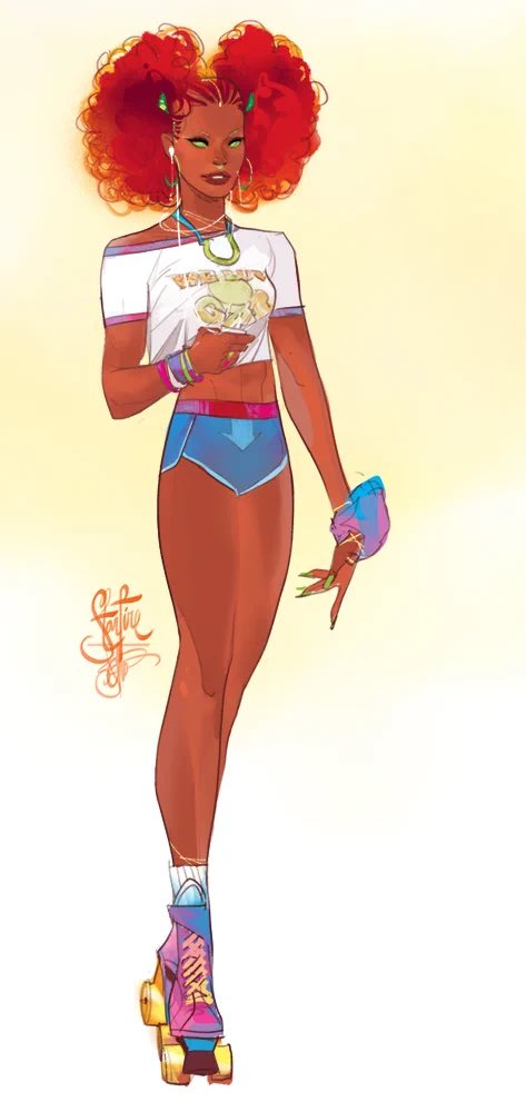 NeapolitanTsar's tweet photo. You think it looks like Kory because of head cannons I thought this nigga was Kory cause of the way Schmidt normal draws her. (I’ve never read this series) https://t.co/yfADJGG7Kl
