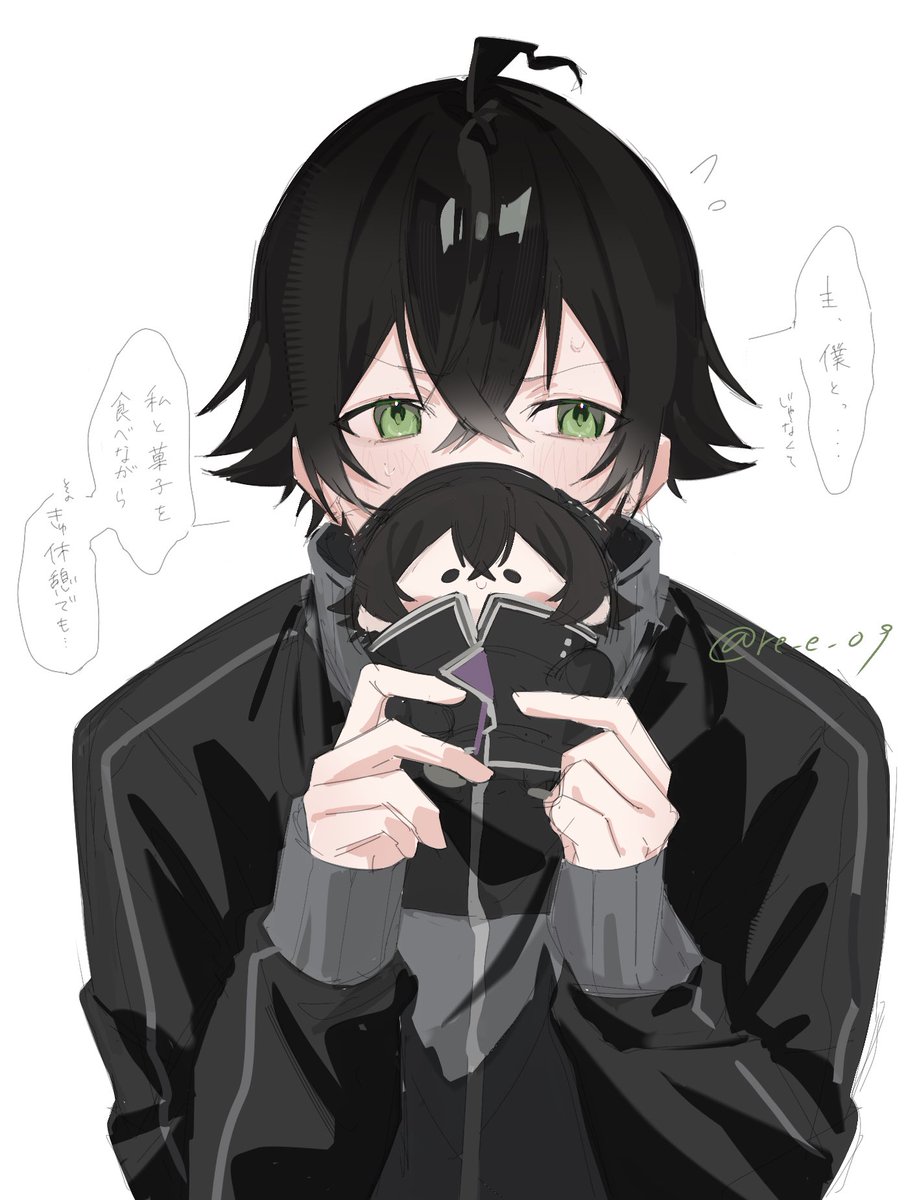 re_e_09's tweet photo. 水心子くんはお菓子が食べたいらしい https://t.co/JrDGeFFPwm