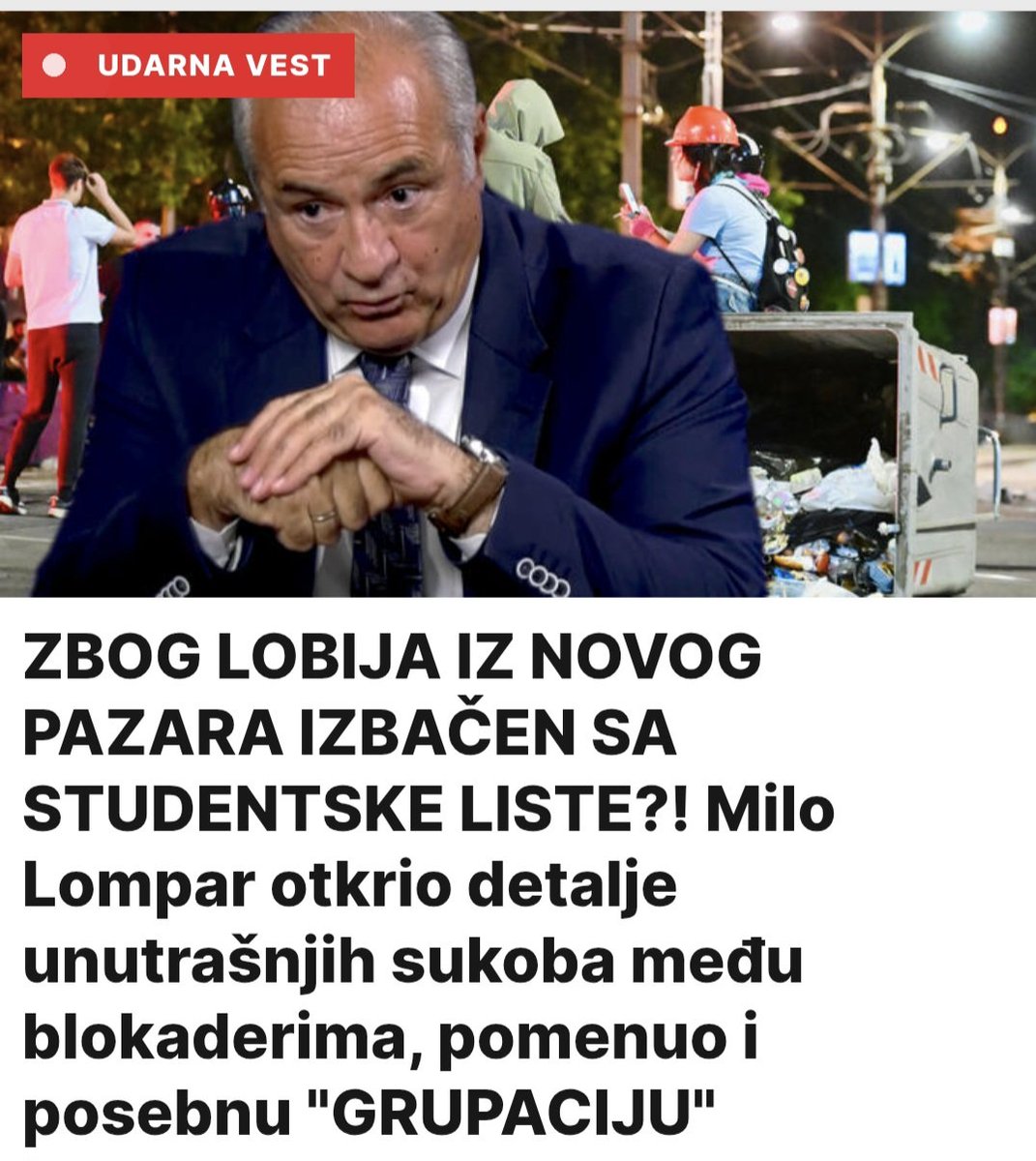 DraganaGaga0803's tweet photo. Nisu problem samo sukobi spolja — izgleda da najveći sukobi tek nastaju unutar njihovih redova.
#srbijaprotivblokada #srbija #izbori https://t.co/FdYVyr58Zo