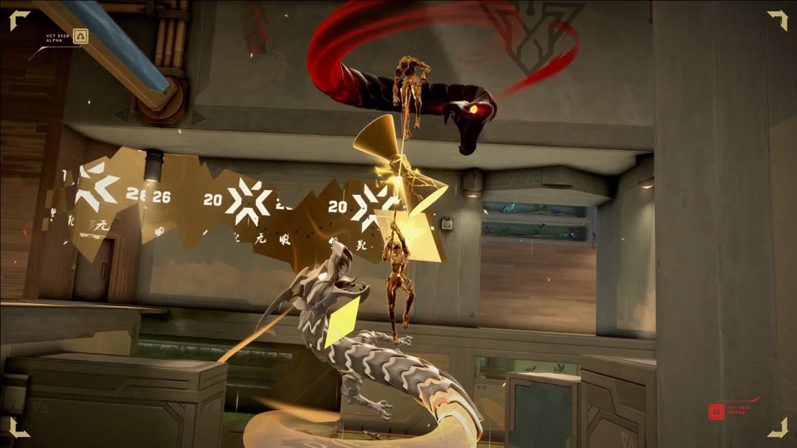 invictusBVN's tweet photo. Got a look at how it actually looks in-game 👀🏆🐍

Red/Black or White/Gold, which one are you locking in? 👇

#VALORANT #VCT #VALORANTMobile https://t.co/hK8Bu0WlEO