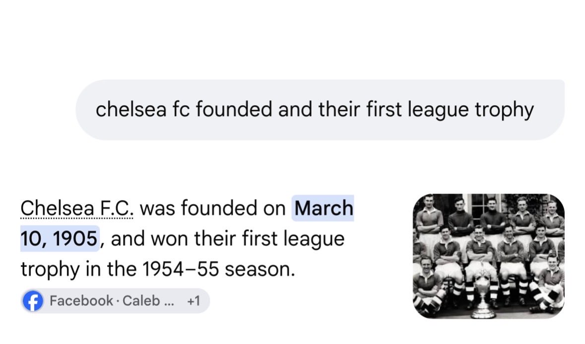 c4pedbaldy's tweet photo. @wale__blue @usman_zunnu1 According to your way ,your club is 50 years Lol https://t.co/Gboyj8yWBJ