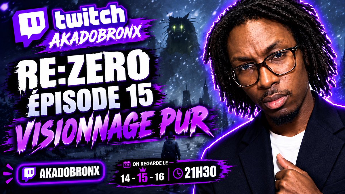 Kimiaa_Fr's tweet photo. Venez ce soir sur Twitch les fans de Re:Zero s’il dit nimp on l’allume https://t.co/lFzRAELRtj