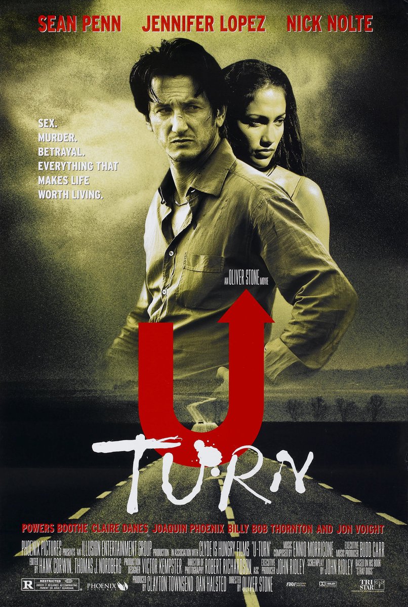 wicky282's tweet photo. A fairly enjoyable piece of junk from Oliver Stone. #Uturn #SeanPenn #OliverStone https://t.co/VMjpo1yNjp