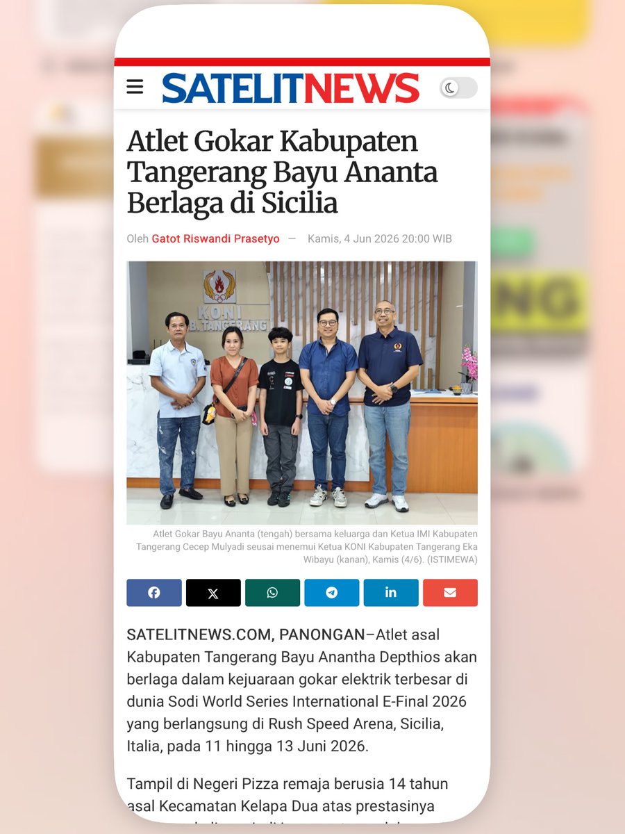 StephaniaOrxer's tweet photo. Thank you, SatelitNews and Tangerang Ekspres. For the full story, check my stories and highlights. https://t.co/dERmQXQKRu