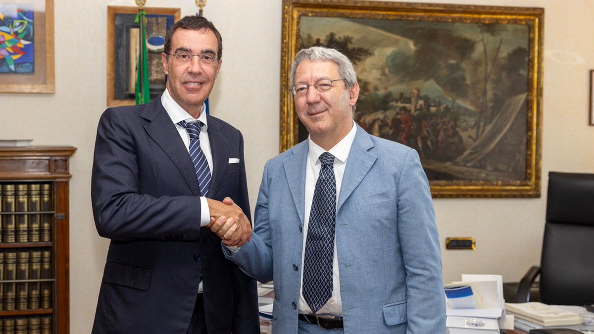 AdmGov's tweet photo. #ADMgov ed EPPO rafforzano la collaborazione nel contrasto alle frodi a tutela degli interessi finanziari dell’UE. Confronto su frodi doganali e RNA. https://t.co/cAWuge52gq https://t.co/fgSqw42I8h