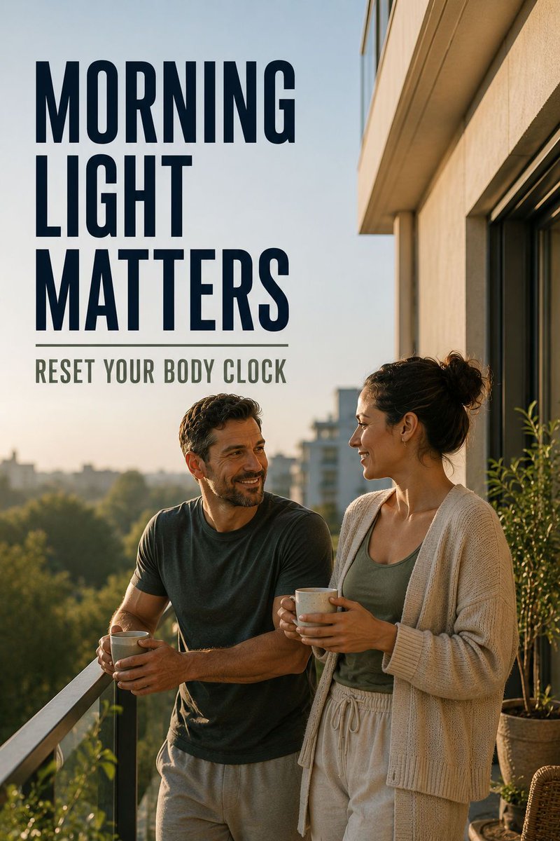 Maxenwelll's tweet photo. Getting natural light in the morning can help support a consistent daily rhythm. Learn why morning light matters for your body clock, sleep routine and overall wellness. https://t.co/JvO6OrltOP