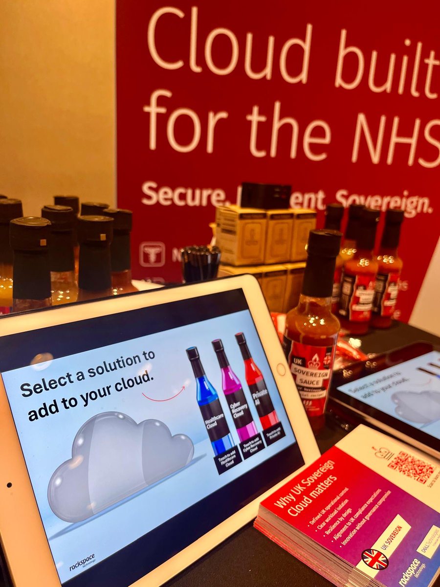 Rackspace's tweet photo. A brilliant day at #HTNLive2026. 👏 From digital maturity to scaling AI securely, NHS leaders explored the foundations needed for greater resilience, control and innovation.

Explore UK sovereign services: https://t.co/9onLEwVzOu https://t.co/KkAlz9YTUh