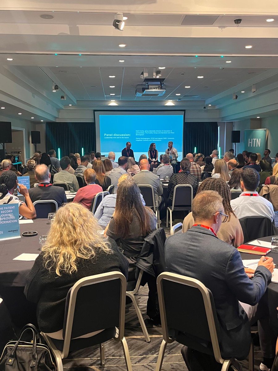 Rackspace's tweet photo. A brilliant day at #HTNLive2026. 👏 From digital maturity to scaling AI securely, NHS leaders explored the foundations needed for greater resilience, control and innovation.

Explore UK sovereign services: https://t.co/9onLEwVzOu https://t.co/KkAlz9YTUh
