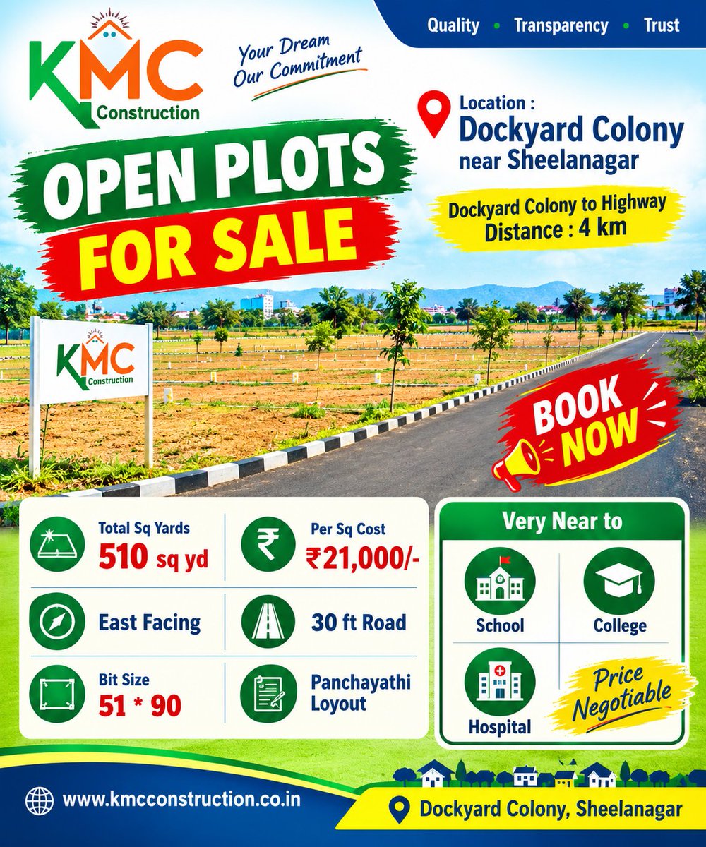 RealKmc38713's tweet photo. #kmc construction
#open plots for sale
#price negotiable
#www.kmcconstruction.co.in
#book now https://t.co/DBpCHlhT9r